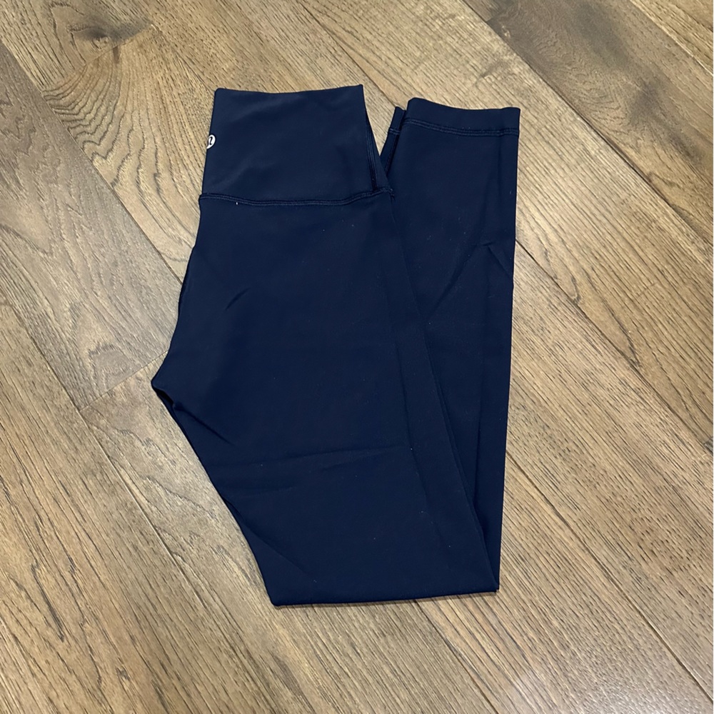 Navy Lululemon Leggings Size 4